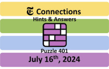 Connections NYT Answers Today: July 16, 2024