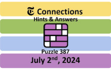 Connections NYT Answers Today: July 2, 2024