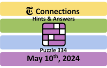 Connections NYT Answers Today: May 10, 2024